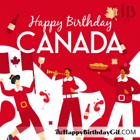Happy Canada Day Gif - 26 7 Happy Birthday Canada Happy Canada Day Gif