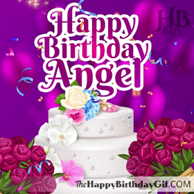 Happy Birthday Angel Gif - 46 7 Happy Birthday Angel Gif