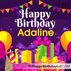 Happy Birthday Adaline Gif