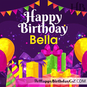 Happy Birthday Bella Gif - 77 7 Happy Birthday Bella Gif