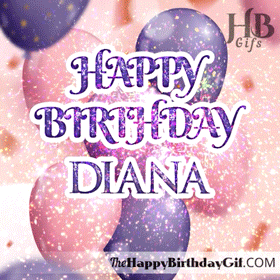 Happy Birthday Diana Gif - 71 7 Happy Birthday Diana Gif