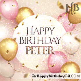 Happy Birthday Peter Gif - 74 7 Happy Birthday Peter Gif