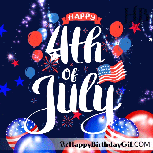 Animated Happy 4th of July Gif - 102 7 Animated Happy 4th of July Gif 2021