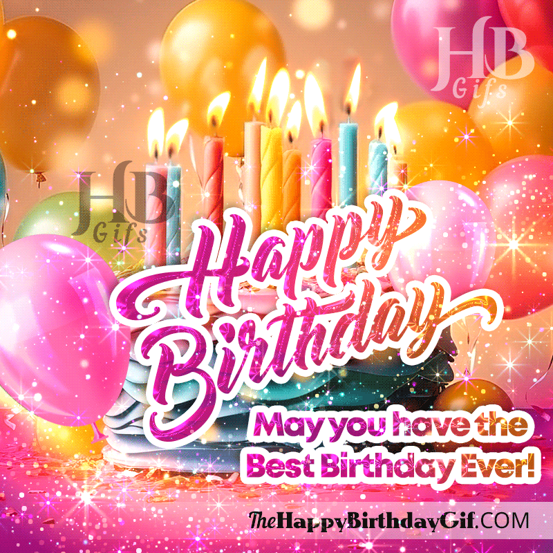 Cake Birthday Gif 2 Cake Birthday Gif - Happy Birthday Gif